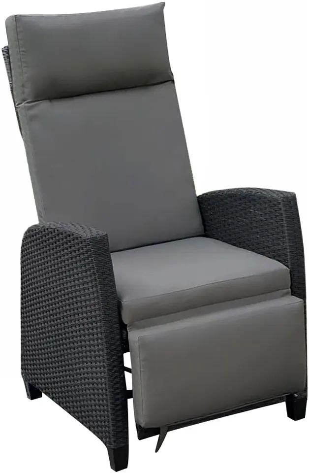 Fotoliu Tempo Kondela Pavio (Black/Gray)