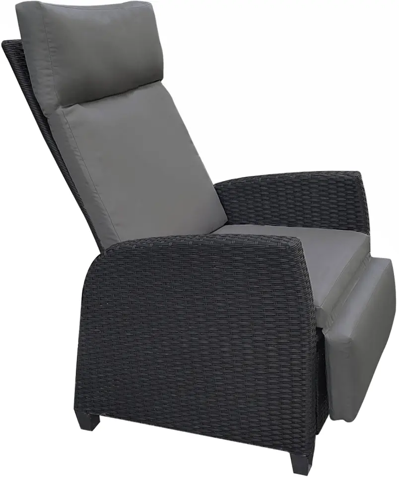 Fotoliu Tempo Kondela Pavio (Black/Gray)