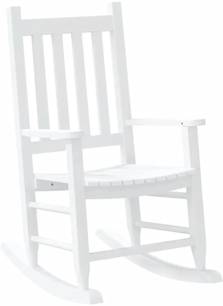 Fotoliu balansoar pentru copii VidaXL 4008877 (White) - 3