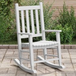 Детское кресло-качалка VidaXL 4008877 (White)
