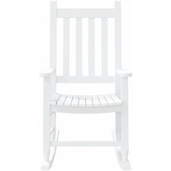 Fotoliu balansoar pentru copii VidaXL 4008877 (White) Thumb