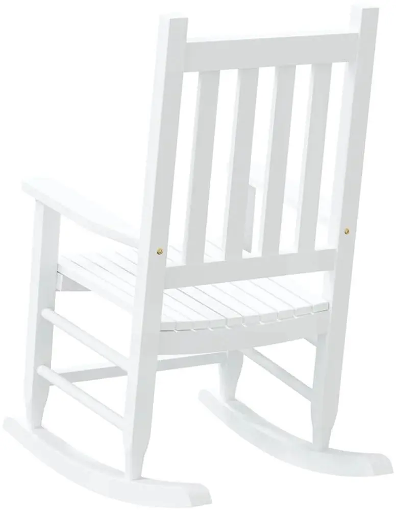 Fotoliu balansoar pentru copii VidaXL 4008877 (White) - 6