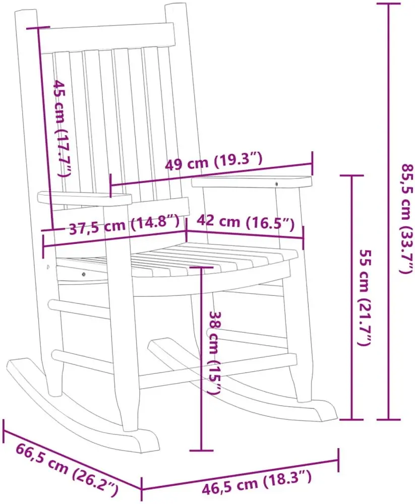 Fotoliu balansoar pentru copii VidaXL 4008877 (White) - 8
