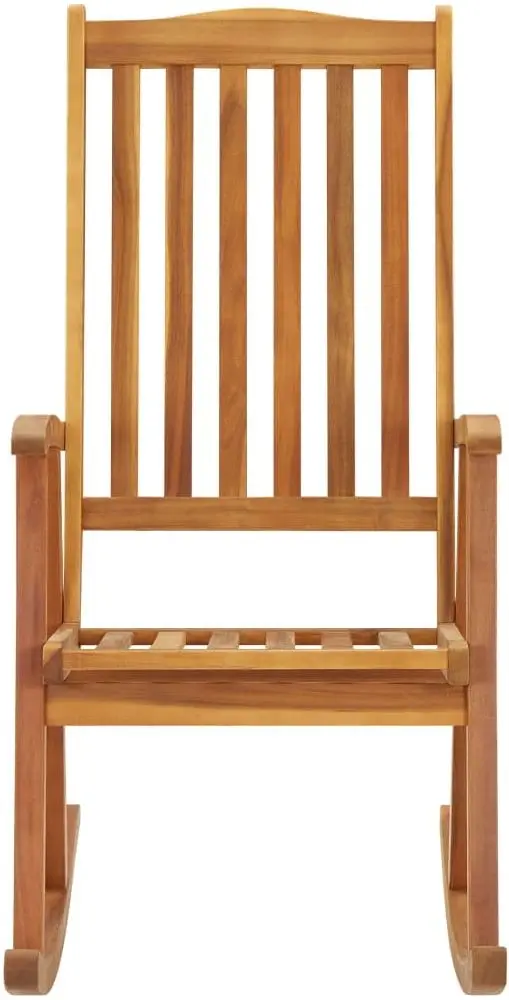 Fotoliu balansoar VidaXL 3064188 (Acacia/Burgundy) - 4