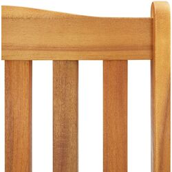 Fotoliu balansoar VidaXL 3064188 (Acacia/Burgundy) Thumb