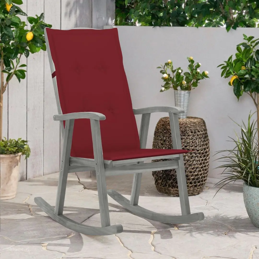 Fotoliu-balansoar VidaXL 3064218 (Grey)