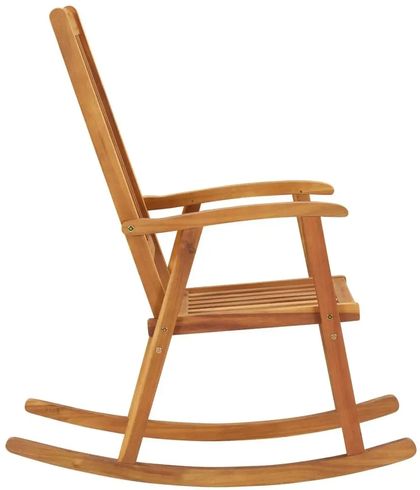 Fotoliu-balansoar VidaXL 311844 (Natural) - 3