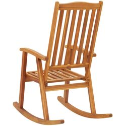 Fotoliu-balansoar VidaXL 311844 (Natural) Thumb