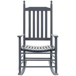 Кресло-качалка VidaXL 45698 (Grey) Thumb