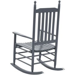 Кресло-качалка VidaXL 45698 (Grey) Thumb