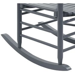 Кресло-качалка VidaXL 45698 (Grey) Thumb