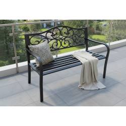 Садовая скамейка Akord Irga (Black)