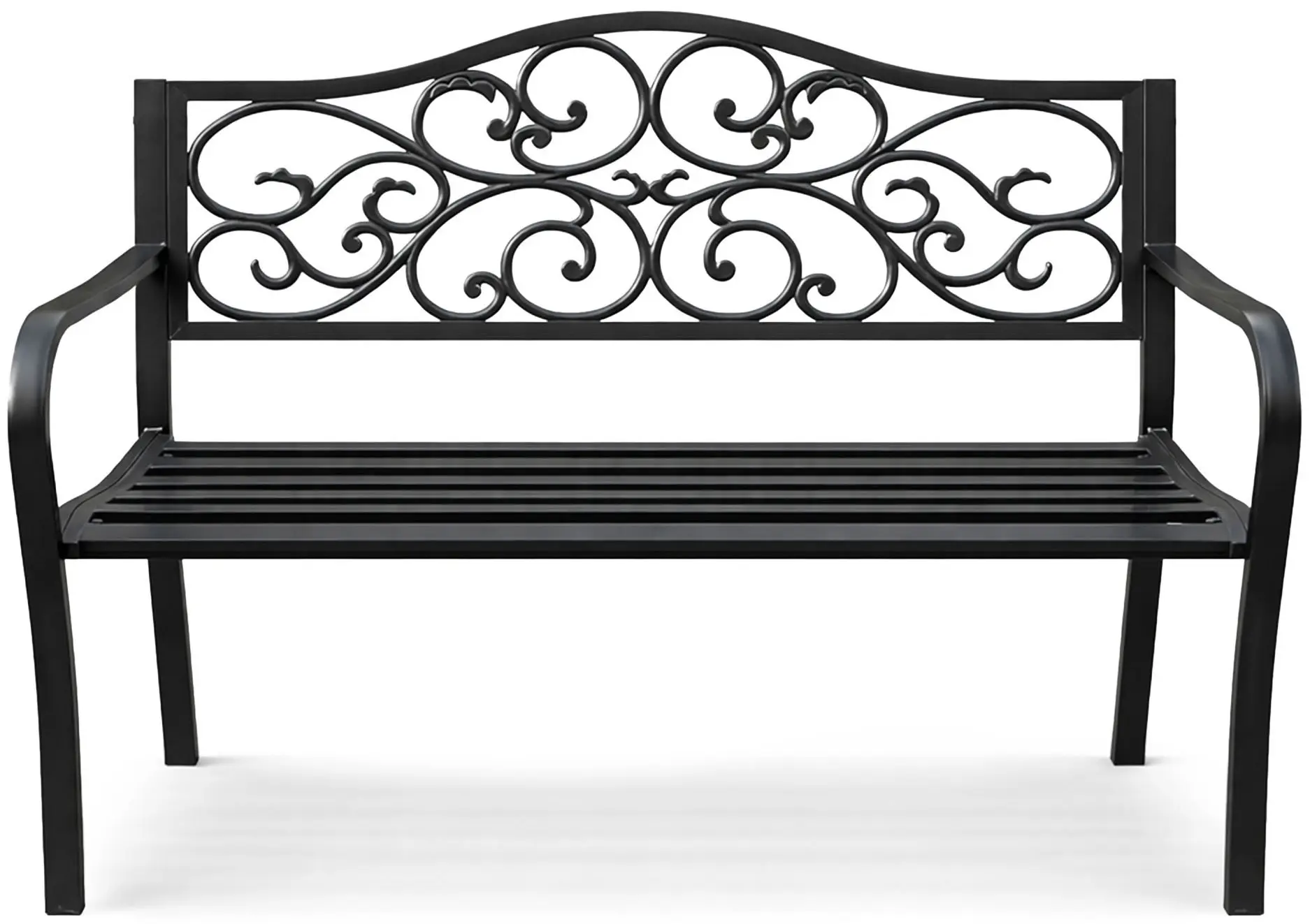 Садовая скамейка Akord Irga (Black) - 5