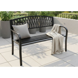 Скамейка Akord Arcadia 127 cm (Black)