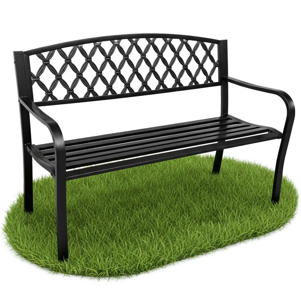Скамейка Akord Classico 127 cm (Black) - 4