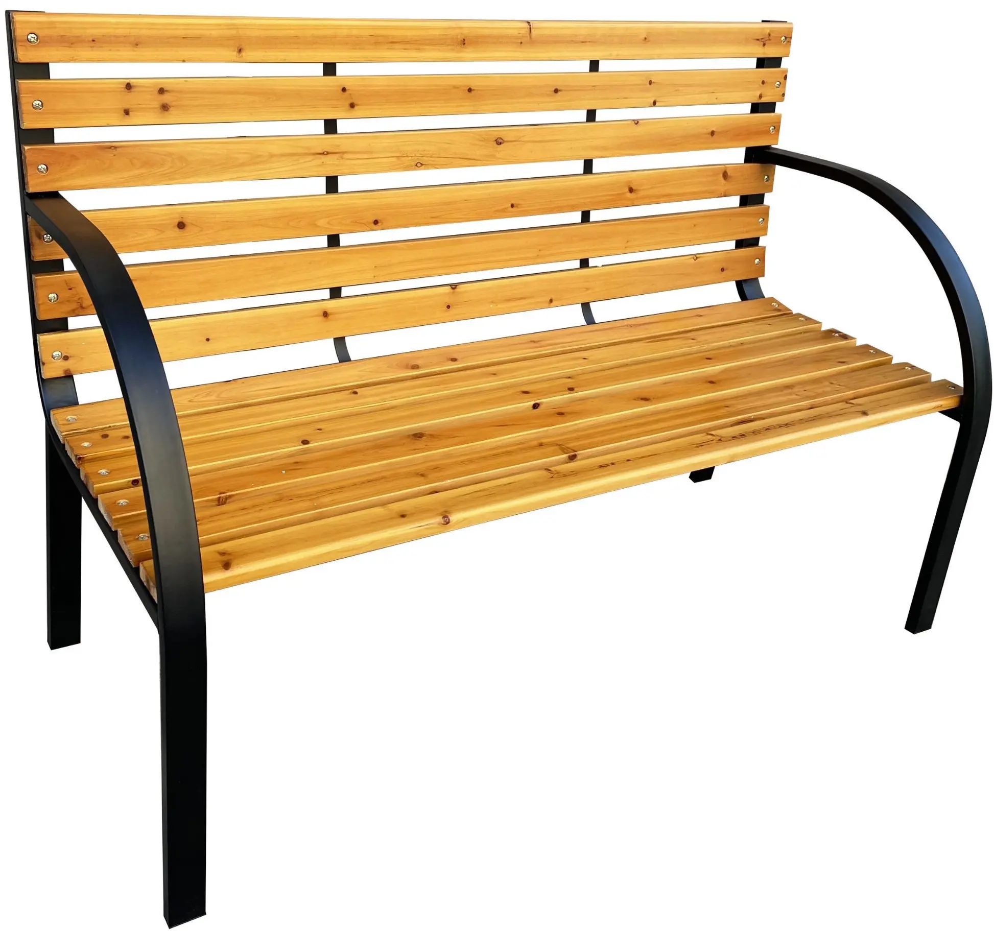 Скамейка Akord Dalia 122см (Wood/Black) - 2