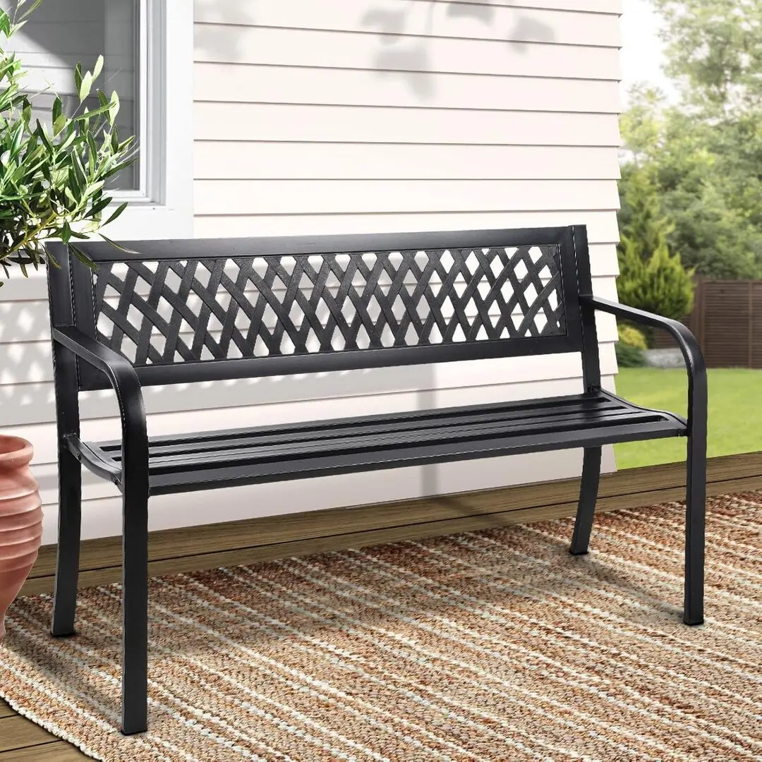 Скамейка Akord Kalia 119см (Black)