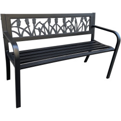 Banca Akord Lissa 124cm (Black) Thumb