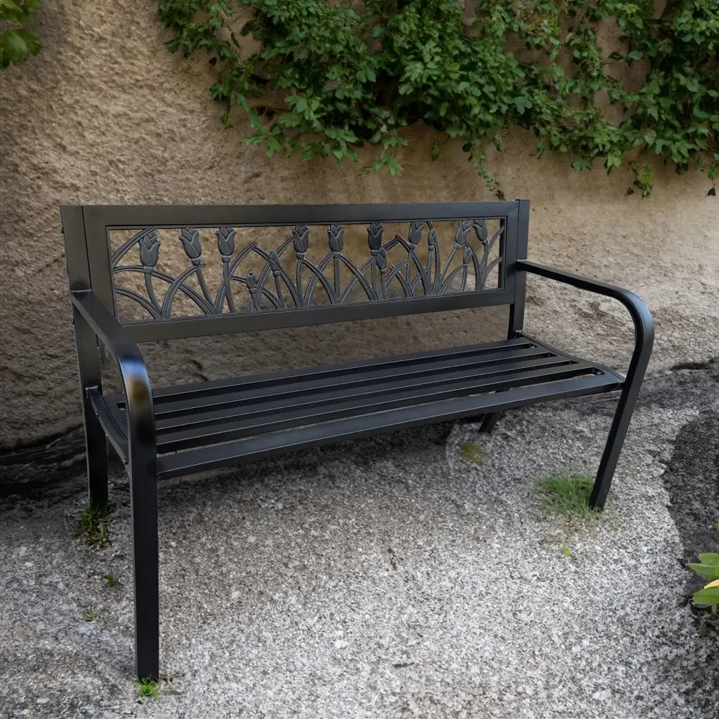 Banca Akord Lissa 124cm (Black)