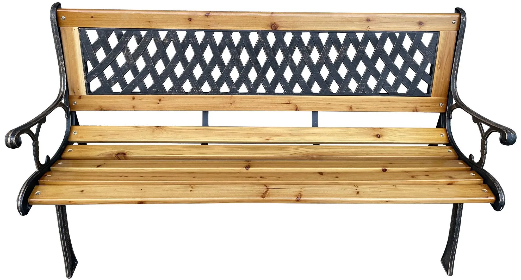 Скамейка Akord Mirt 125см (Natural/Black) - 2