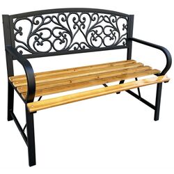 Banca Akord Nerina (Black/Oak) Thumb