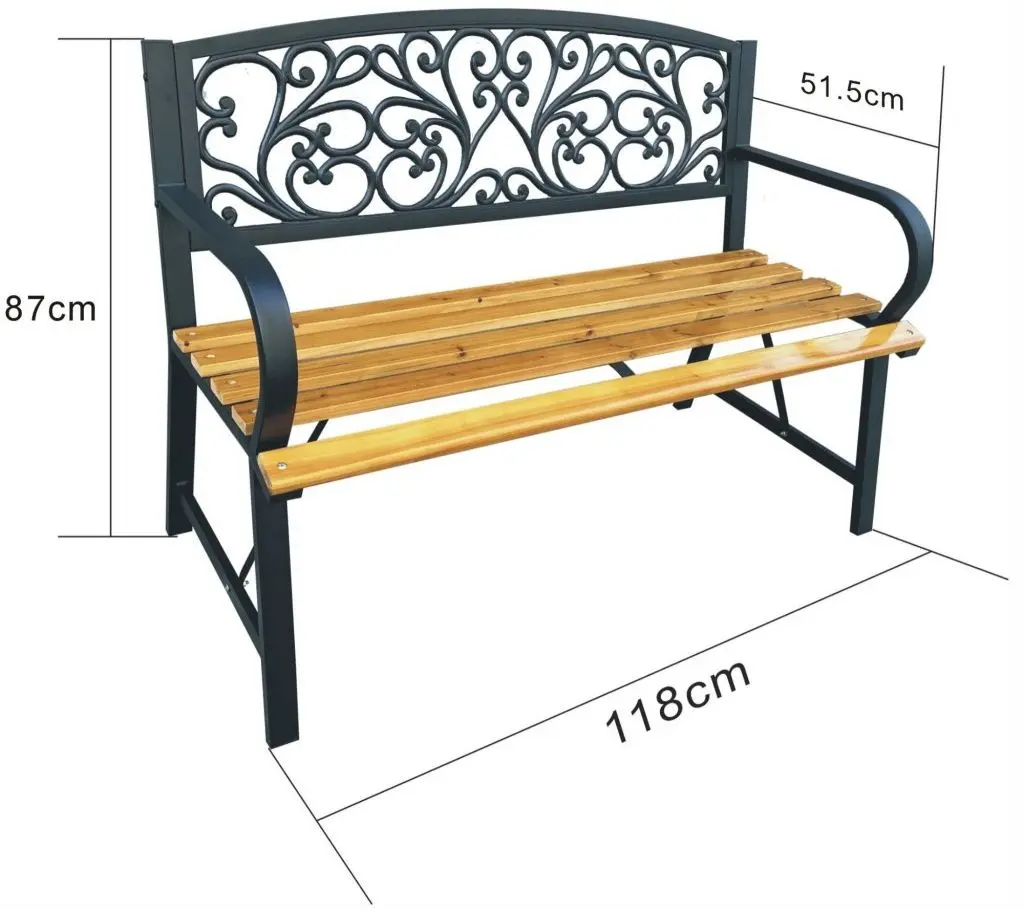 Banca Akord Nerina (Black/Oak)