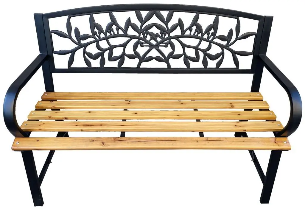 Скамейка Akord Reo (Black/Oak) - 4