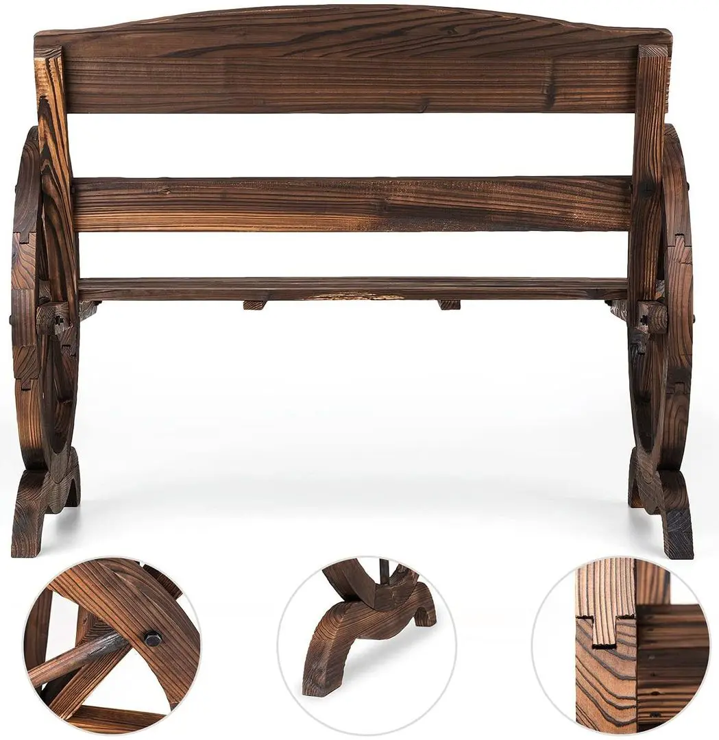 Скамейка Blumfeldt Ammergau (Dark Brown)