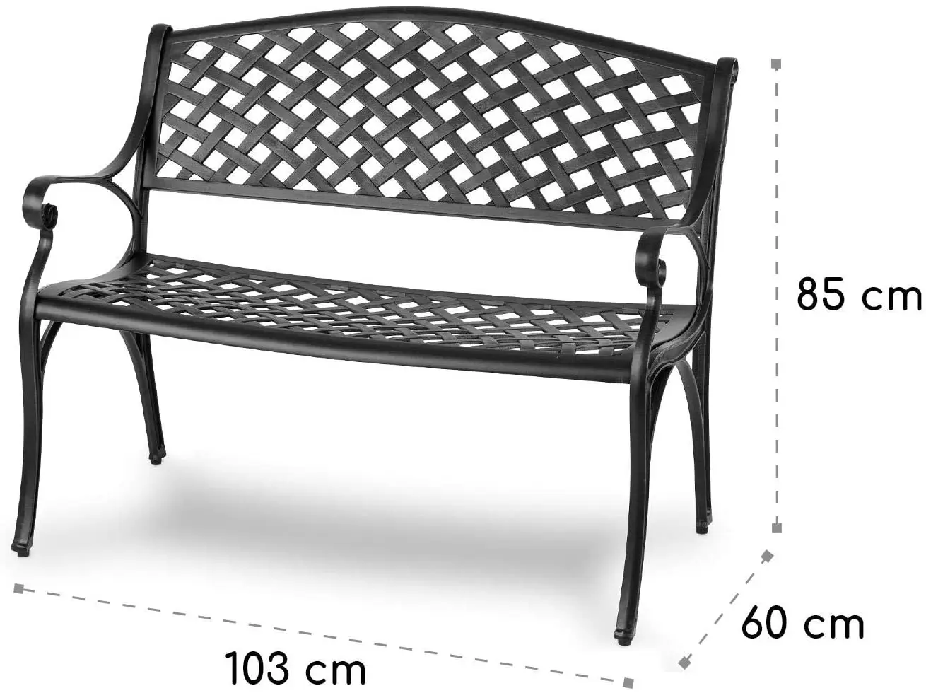 Скамейка Blumfeldt Pozzilli BL (Black)