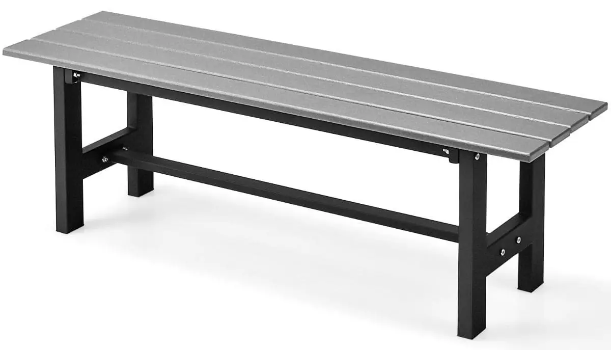 Banca de gradina Costway NP12711GR (Grey) - 2