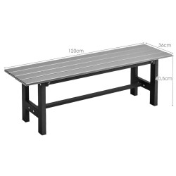 Banca de gradina Costway NP12711GR (Grey) Thumb