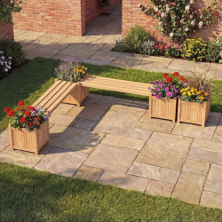 Banca Costway GT4620NA (Natural) Thumb