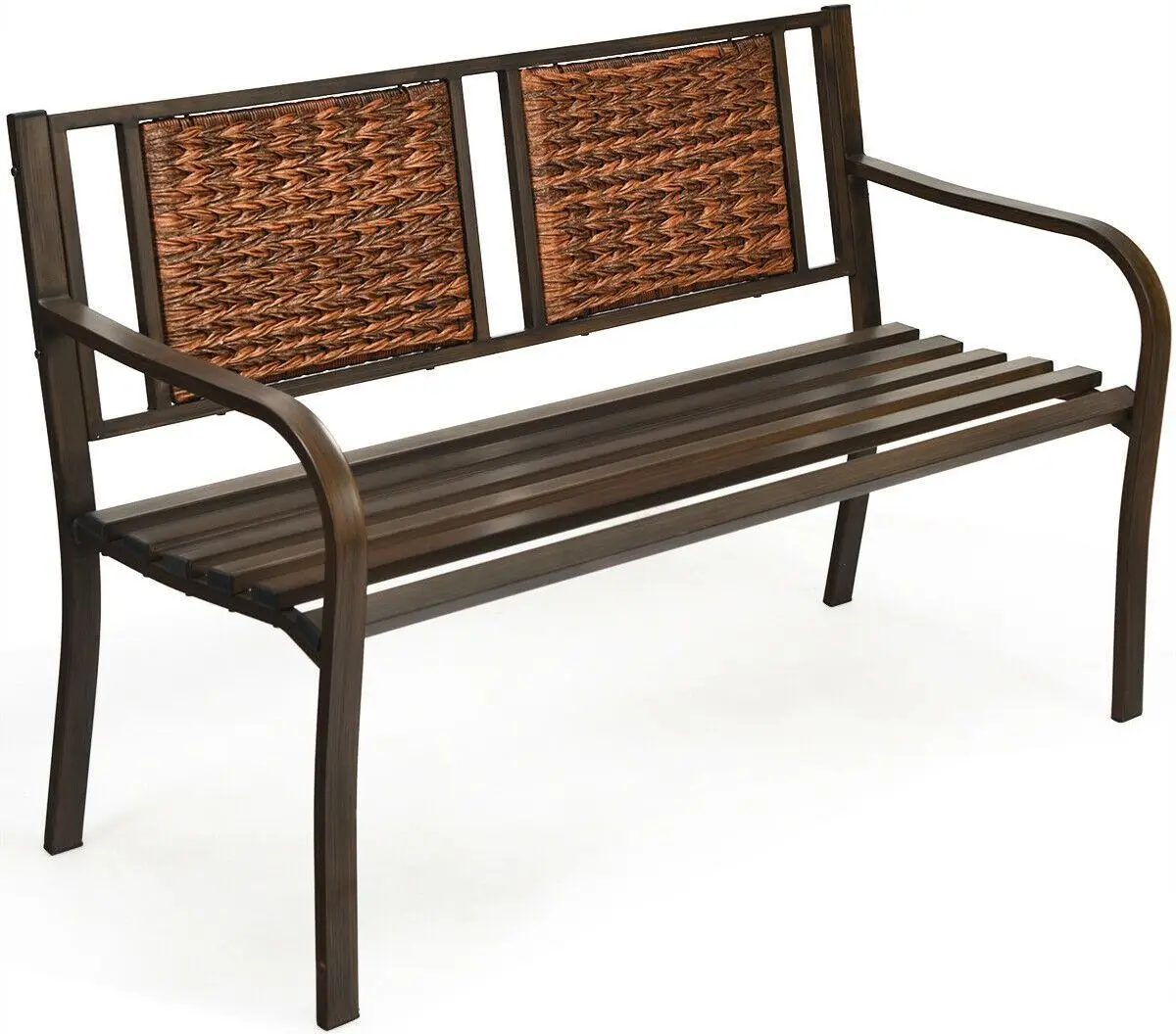 Скамейка Costway HW66421 (Bronze) - 4