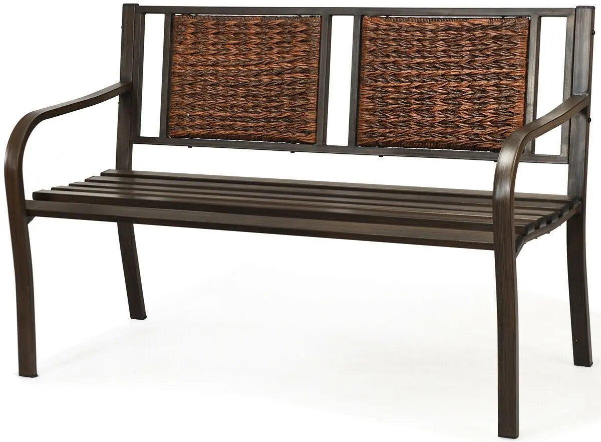 Скамейка Costway HW66421 (Bronze) - 6