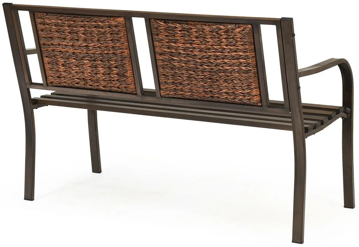 Скамейка Costway HW66421 (Bronze) - 7