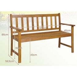 Скамейка Costway HW70944 (Natural) Thumb