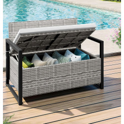 Скамейка Costway HW74047GR (Grey) Thumb