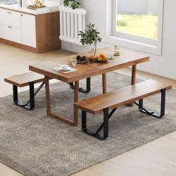 Скамейка Costway JV10988NA (Natural) Thumb