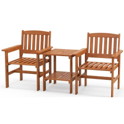 Скамейка Costway JV11768 (Brown) Thumb