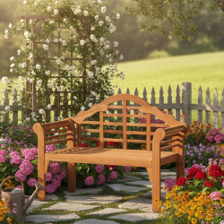 Скамейка Costway JV12572 (Natural) Thumb