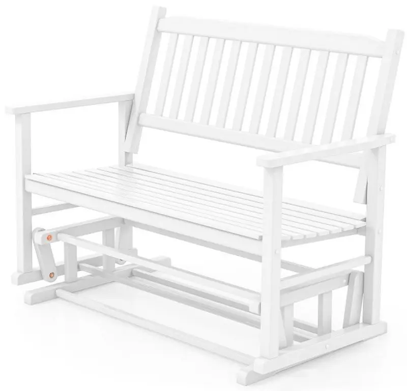 Banca-balansoar Costway NP11444WH (White)