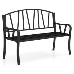 Скамейка Costway NP12020DK (Black) Thumb