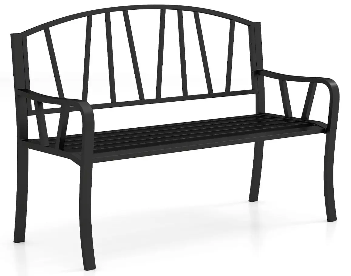 Скамейка Costway NP12020DK (Black) - 3