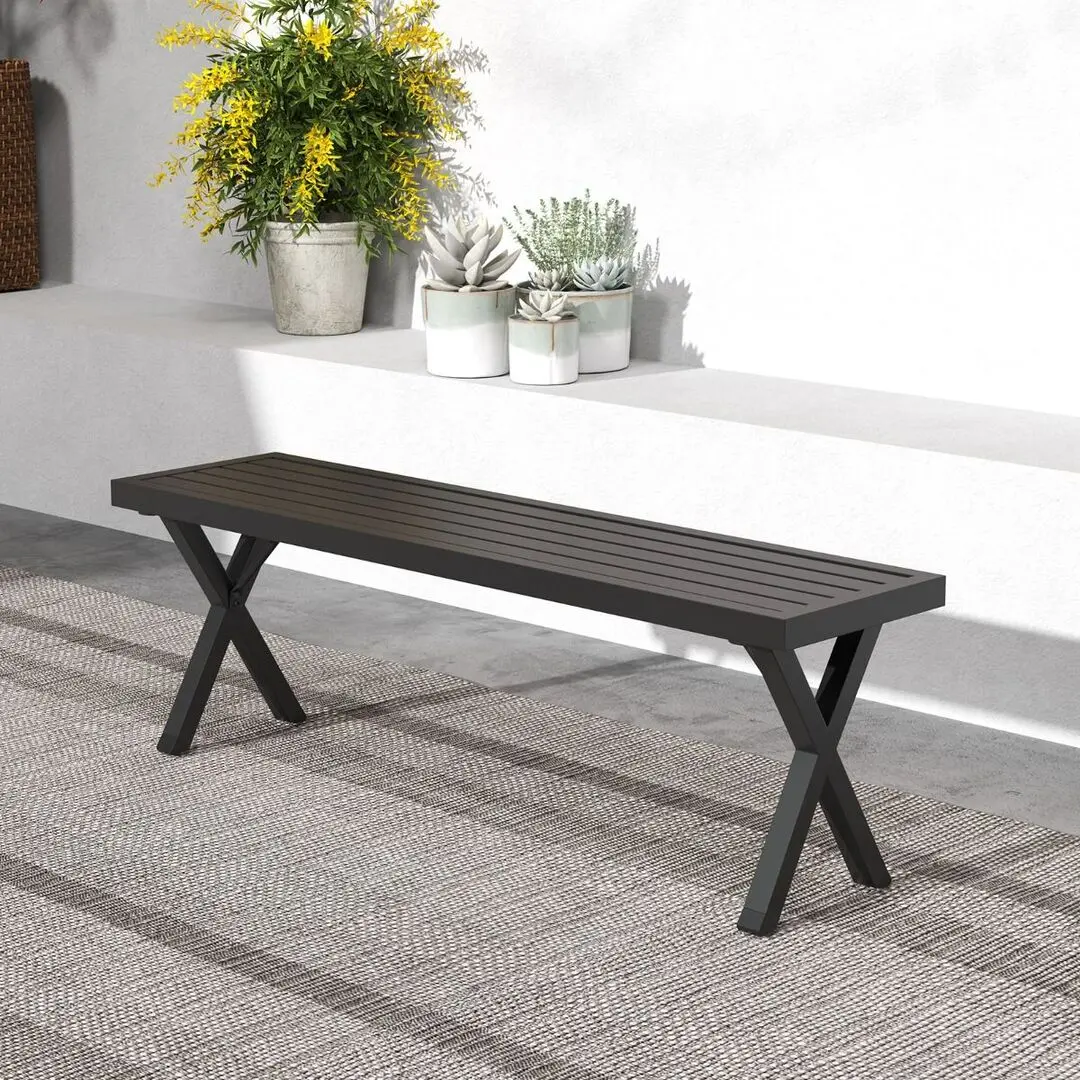 Скамейка Costway NP12151 (Black) - 3