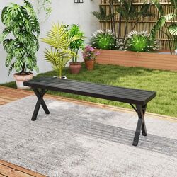 Скамейка Costway NP12151 (Black)