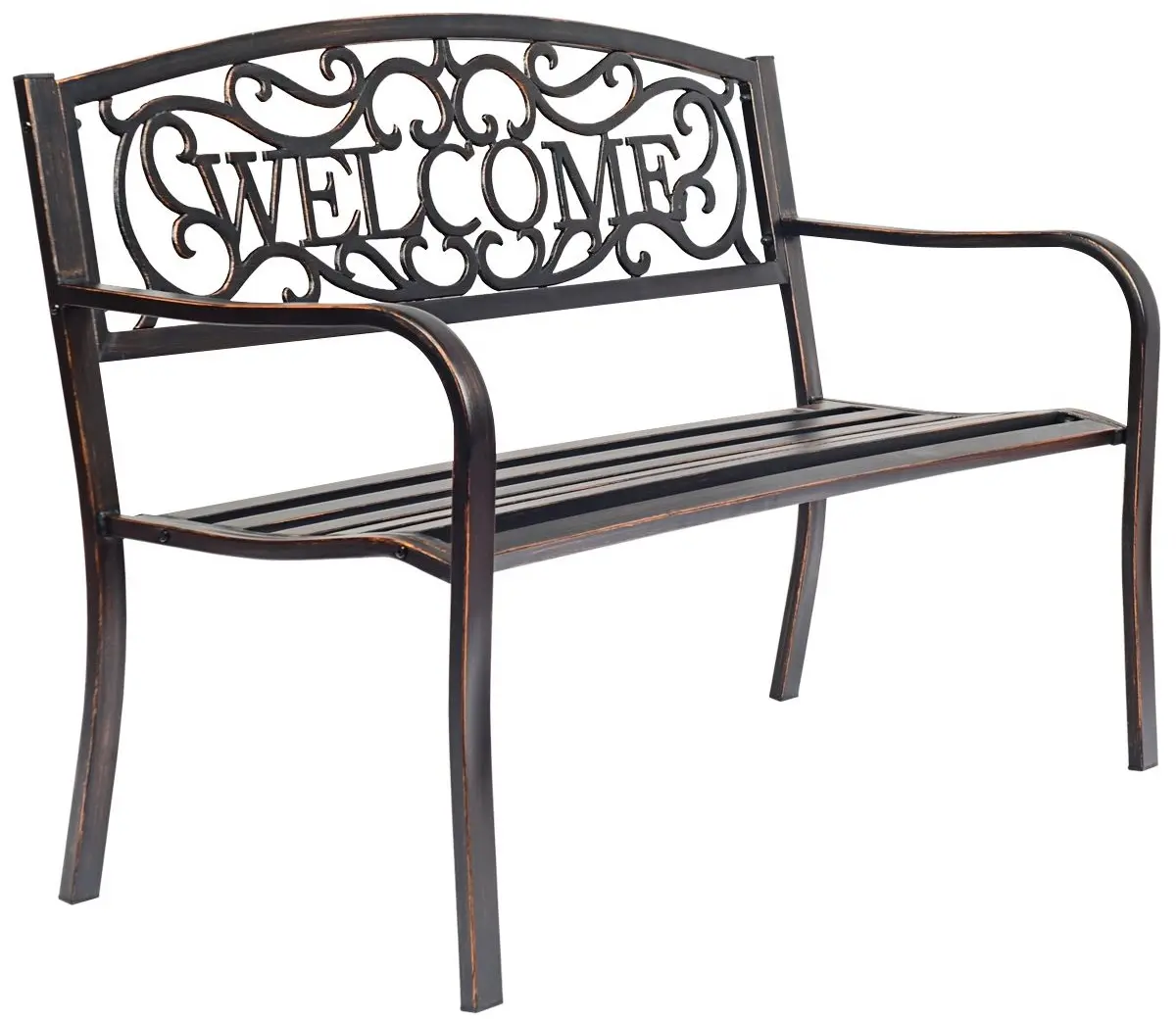 Скамейка Costway NP12344CP (Copper)