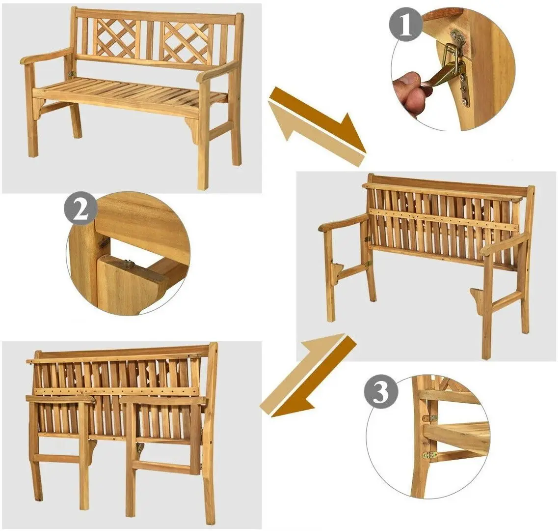 Скамейка Costway OP70303 (Natural)