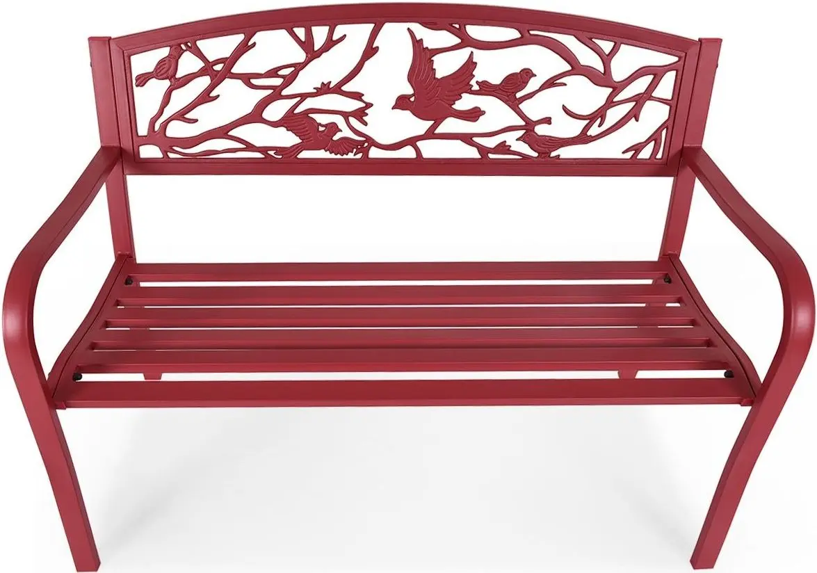 Banca Costway OP70536 (Red) - 4