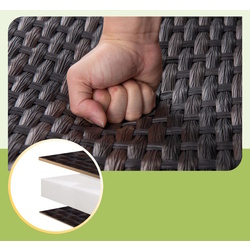 Скамейка-качалка Costway NP11492BN (Brown) Thumb