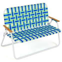 Складная скамейка Costway NP11033 (Blue) Thumb